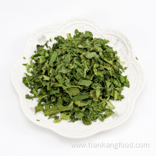 Dried Spinach Flakes Pesticide Controlled